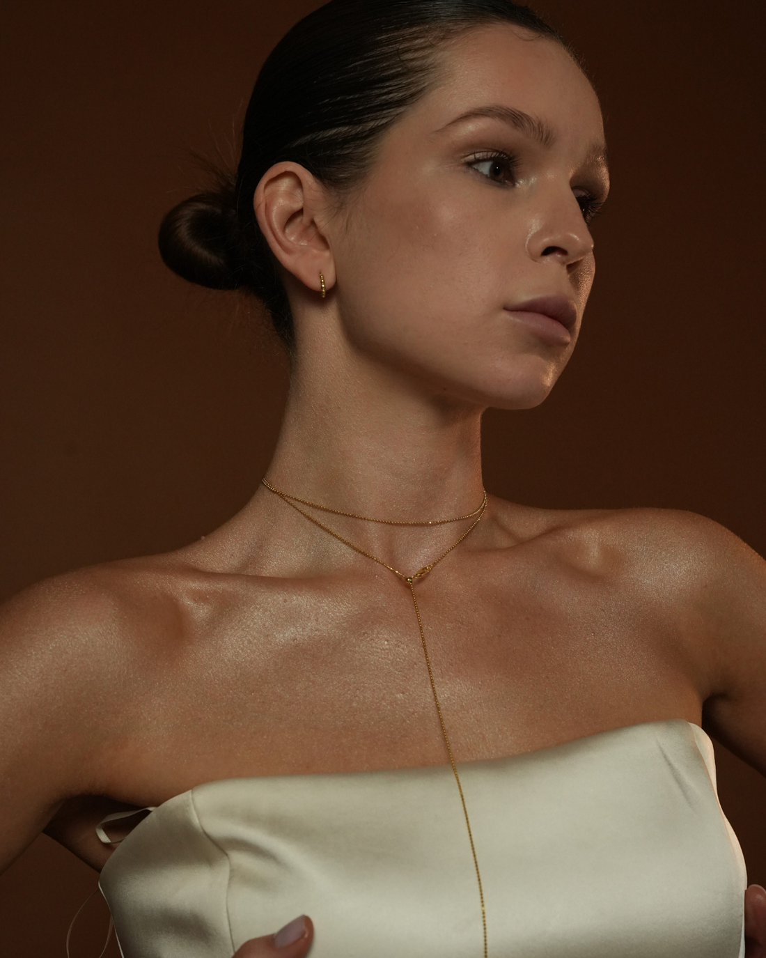 Heart Y-Chain Necklace