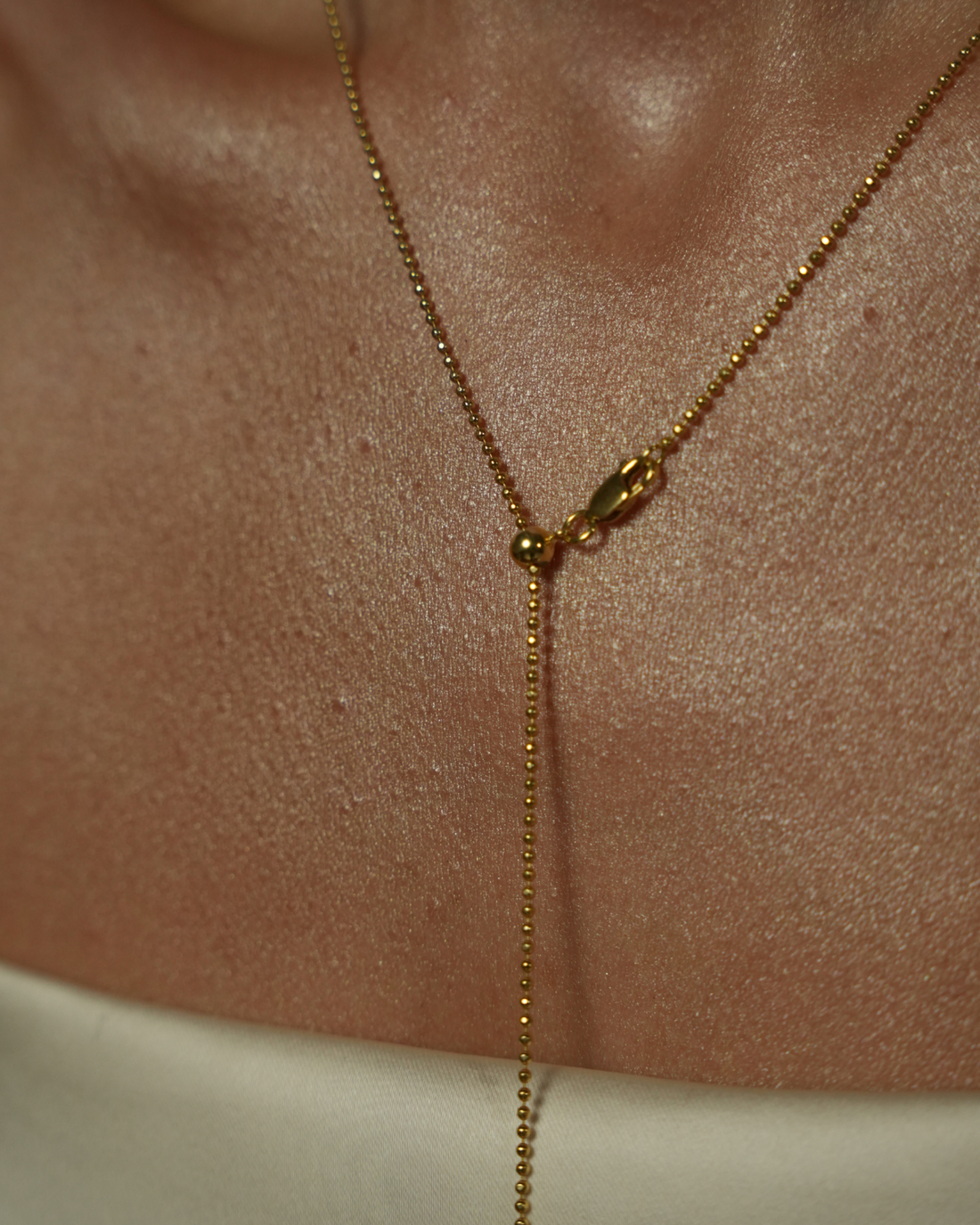 Heart Y-Chain Necklace